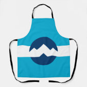 Tablier Drapeau d'Ogden, Utah (Recto)