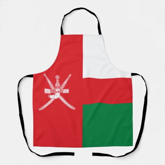Tablier Drapeau d'Oman (Recto)