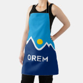 Tablier Drapeau d'Orem, Utah (Insitu)