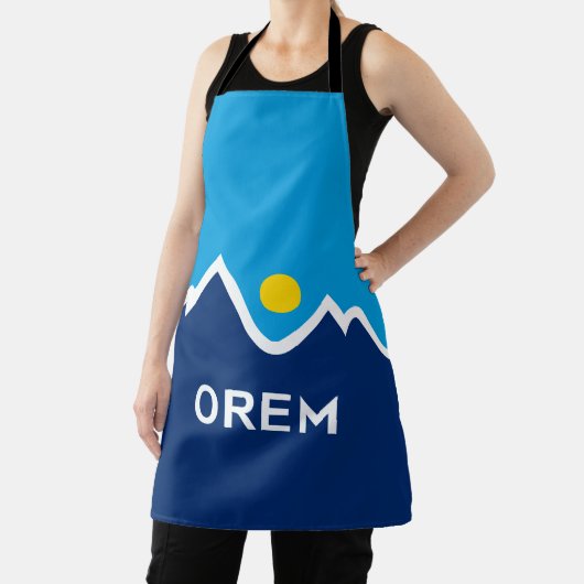 Tablier Drapeau d'Orem, Utah (Insitu)