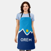 Tablier Drapeau d'Orem, Utah (Porté)