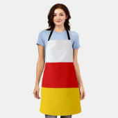 Tablier Drapeau d'Ossétie du Sud (Porté)