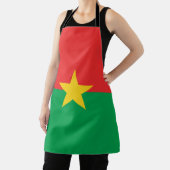 Tablier Drapeau du Burkina Faso patriotique (Insitu)