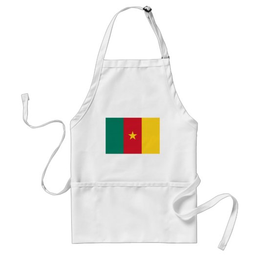 Tablier Drapeau du Cameroun (Devant)