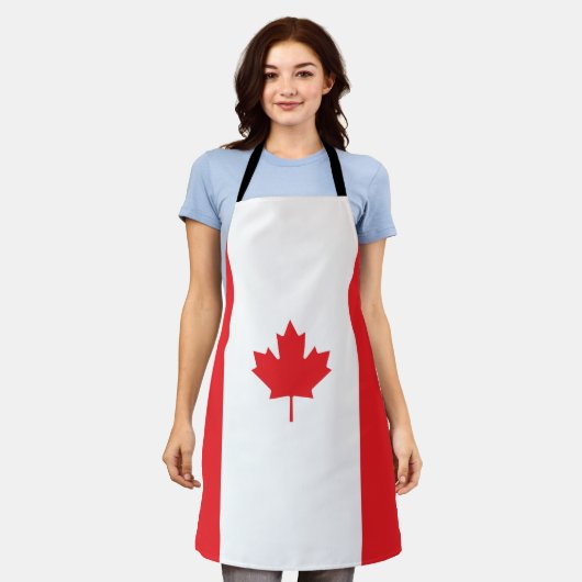 Tablier Drapeau du Canada (Porté)