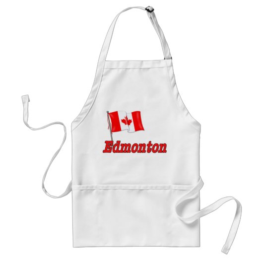 Tablier Drapeau du Canada - Edmonton (Devant)