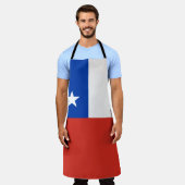 Tablier Drapeau du Chili (Porté)