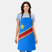 Tablier Drapeau du Congo (Porté)