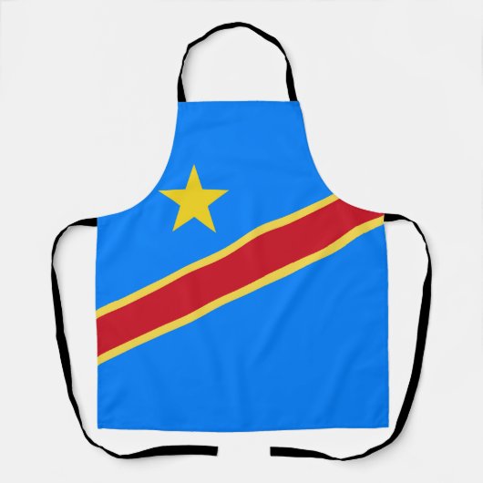 Tablier Drapeau du Congo (Recto)