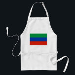 Tablier Drapeau du Daghestan<br><div class="desc">Drapeau patriotique du Daghestan.</div>