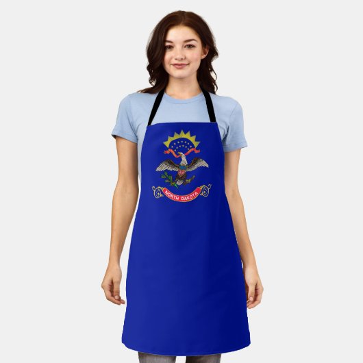 Tablier Drapeau du Dakota du Nord (Porté)