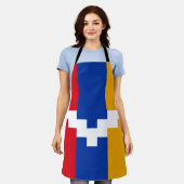 Tablier Drapeau du Haut-Karabagh (Porté)