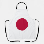 Tablier Drapeau du Japon (Recto)