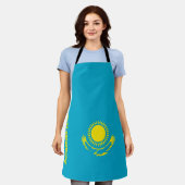 Tablier Drapeau du Kazakhstan (Porté)