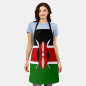 Tablier Drapeau du Kenya (Porté)