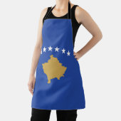 Tablier Drapeau du Kosovo (Insitu)