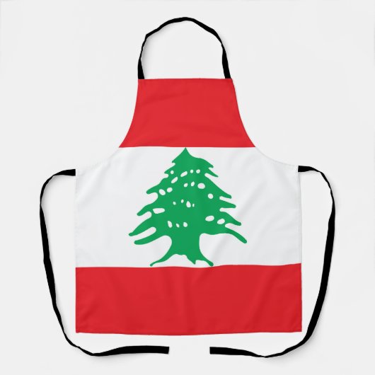 Tablier Drapeau du Liban (Recto)
