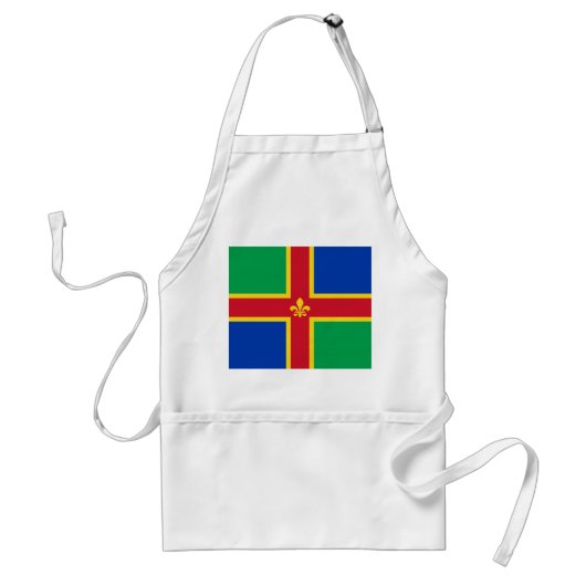 Tablier Drapeau du Lincolnshire Adulte Apron (Devant)