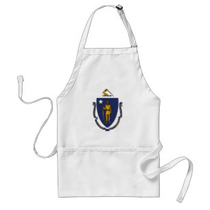 Tablier Drapeau du Massachusetts