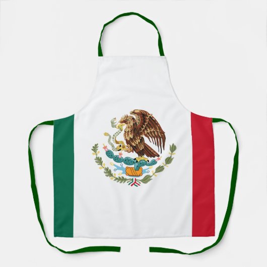 Tablier Drapeau du Mexique (Recto)