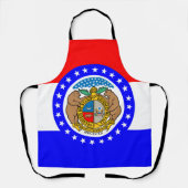 Tablier Drapeau du Missouri (Recto)