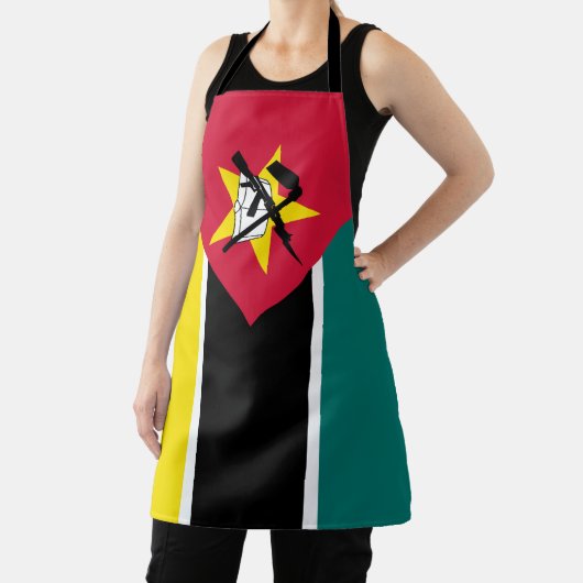 Tablier Drapeau du Mozambique (Insitu)