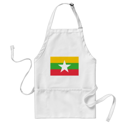 Tablier Drapeau du Myanmar (Devant)