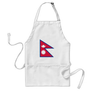 Tablier Drapeau du Népal