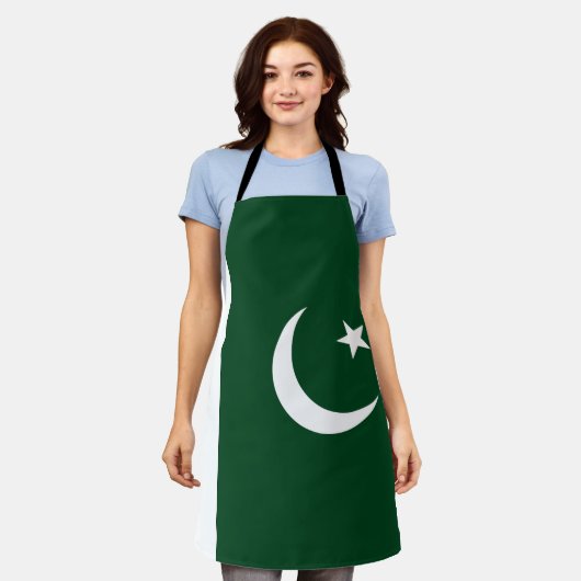 Tablier Drapeau du Pakistan (Porté)