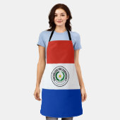 Tablier Drapeau du Paraguay (Porté)
