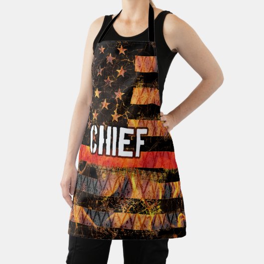 Tablier Drapeau du pompier (Insitu)