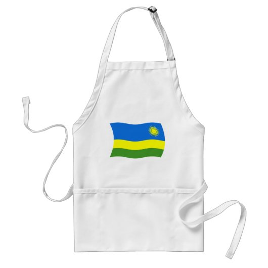 Tablier Drapeau du Rwanda (Devant)