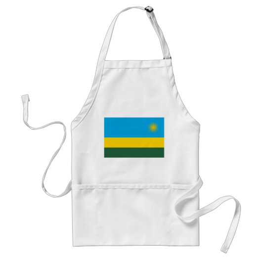Tablier Drapeau du Rwanda (Devant)