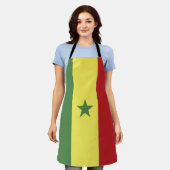 Tablier Drapeau du Sénégal (Porté)