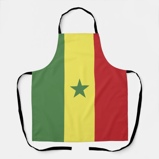 Tablier Drapeau du Sénégal (Recto)