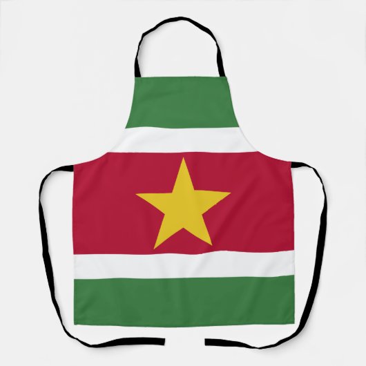 Tablier Drapeau du Suriname (Recto)