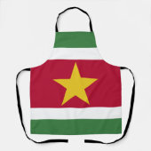 Tablier drapeau du Suriname (Recto)