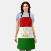 Tablier Drapeau du Tadjikistan (Porté)
