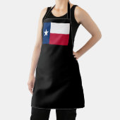Tablier Drapeau du Texas : Longhorns, L'étoile solitaire d (Insitu)