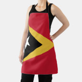 Tablier Drapeau du Timor oriental (Insitu)