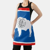 Tablier Drapeau du Wyoming (Insitu)