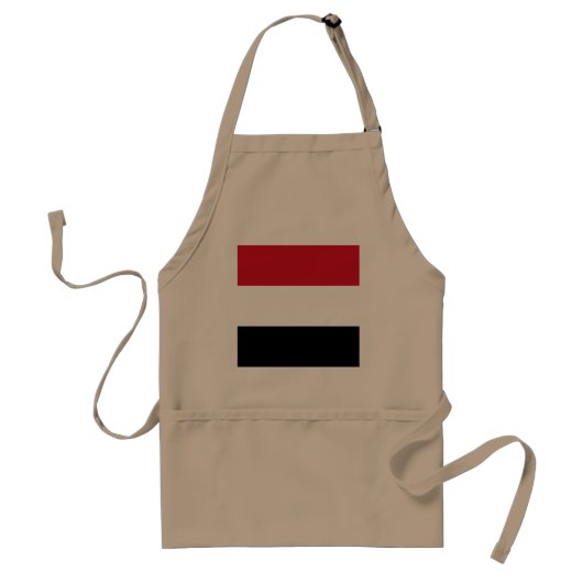 Tablier Drapeau du Yémen (Devant)