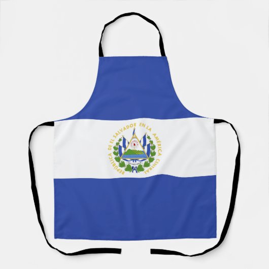 Tablier Drapeau El Salvador (Recto)