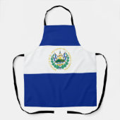 Tablier Drapeau El Salvador (Recto)