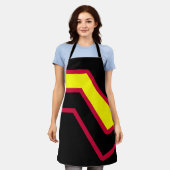 Tablier Drapeau en caoutchouc / Fierté en latex (Porté)