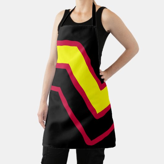 Tablier Drapeau en caoutchouc / Fierté en latex (Insitu)