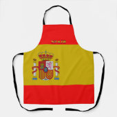 Tablier Drapeau espagnol (Recto)