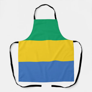Tablier Drapeau Gabon