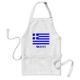 Tablier Drapeau grec