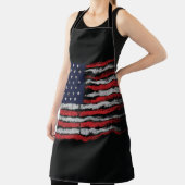 Tablier Drapeau Grunge U.S.A (Insitu)